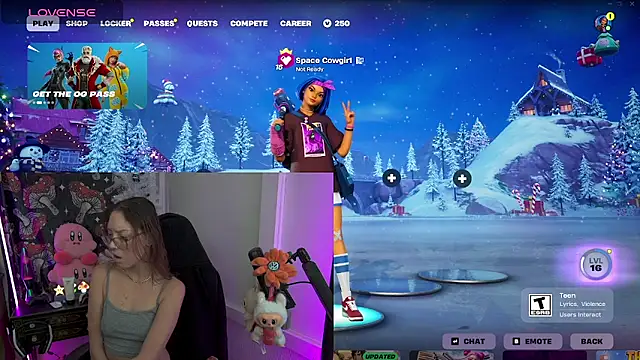 Snapshot of SpaceCowWhore chatting on 6, 1, 2026 SpaceCowWhore online show from 6, 1, 2026