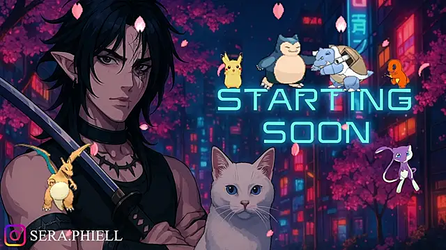Seraphiell online show from 27, 6, 2026