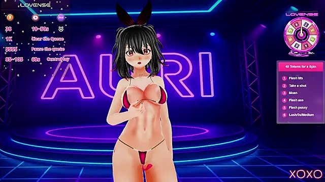 Auri Hikaru online show from 26, 11, 2025