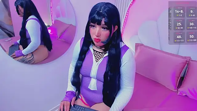 hinata dolly online show from 25, 3, 2026