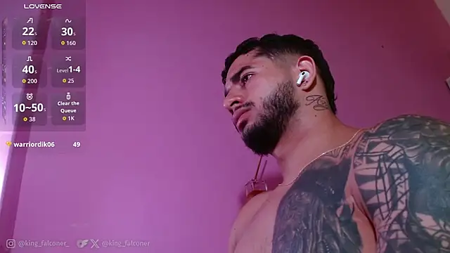 king falconer online show from 27, 3, 2026