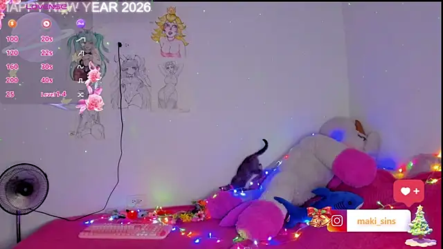 Snapshot of Maki_sins chatting on 9, 1, 2026 Maki sins online show from 9, 1, 2026