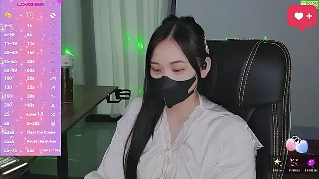 Snapshot of HanaYourlove chatting on 27, 3, 2026 HanaYourlove online show from 27, 3, 2026