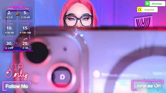 TriciaCumLoader online show from 3, 3, 2026