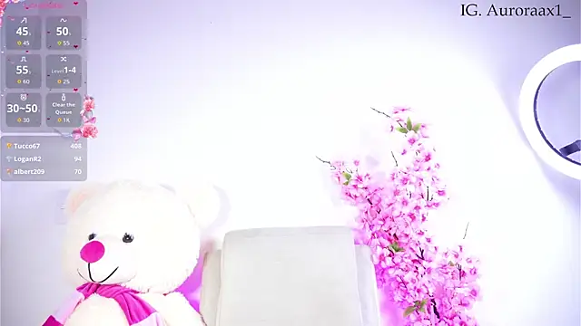 Snapshot of Auroraa_x1 chatting on 20, 2, 2026 Auroraa x1 online show from 20, 2, 2026