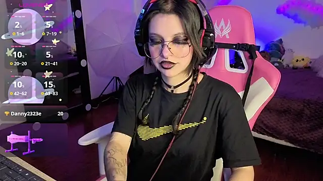 Snapshot of larah_uwu chatting on 4, 12, 2025 larah uwu online show from 4, 12, 2025