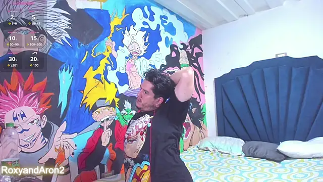 Snapshot of RoxyandAron2 chatting on 8, 2, 2026 RoxyandAron2 online show from 8, 2, 2026