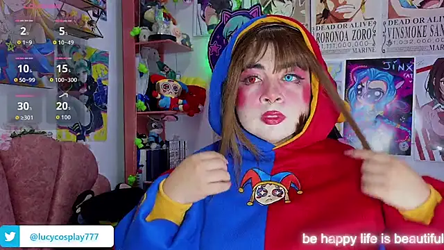 Snapshot of Lucycosplay777 chatting on 8, 7, 2026 Lucycosplay777 online show from 8, 7, 2026