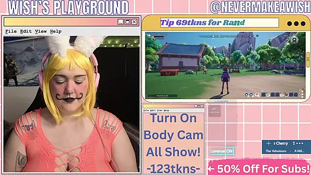 nevermakeawish online show from 24, 3, 2026