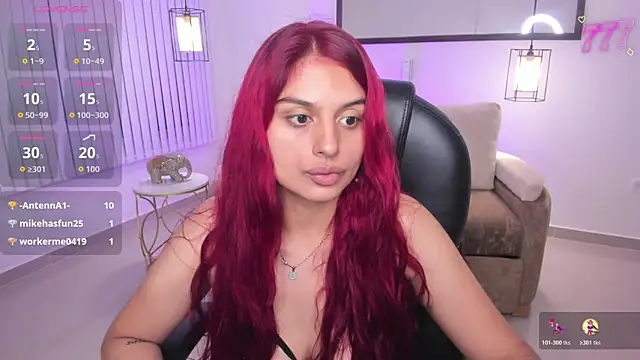 Melina Rouge online show from 13, 3, 2026