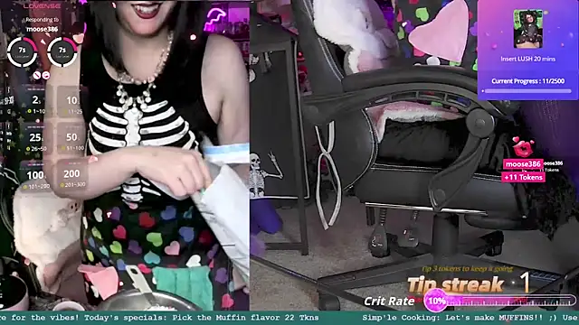 LadyMarzanna online show from 25, 10, 2025