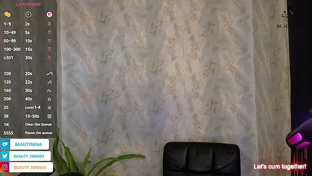 Snapshot of beauty_nina chatting on 19, 3, 2026 beauty nina online show from 19, 3, 2026