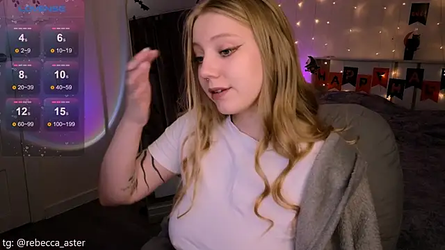 RebeccaAster online show from 29, 10, 2025