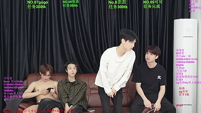Beautifulboys-777 online show from 8, 5, 2026