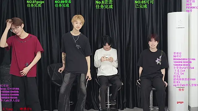 Beautifulboys-777 online show from 15, 5, 2026