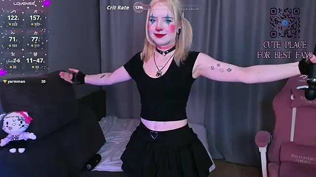 godlikegirlyy online show from 1, 4, 2026