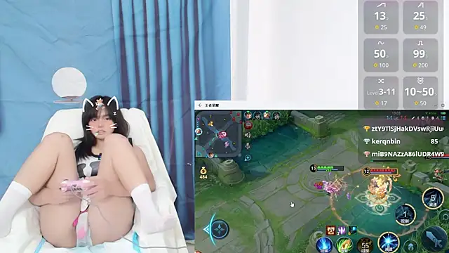 Snapshot of Duolamei chatting on 10, 10, 2025 Duolamei online show from 10, 10, 2025