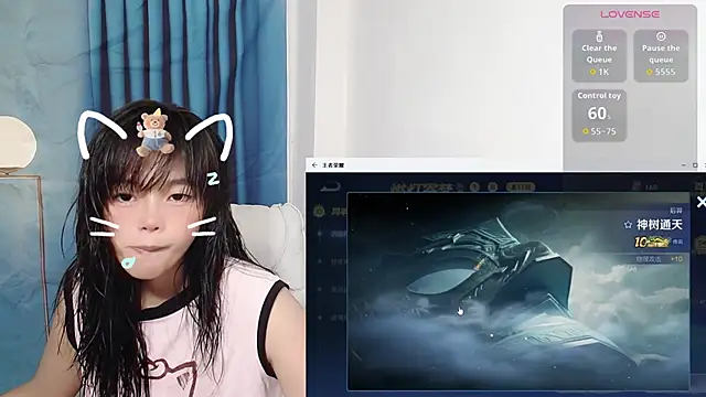 Snapshot of Duolamei chatting on 15, 10, 2025 Duolamei online show from 15, 10, 2025