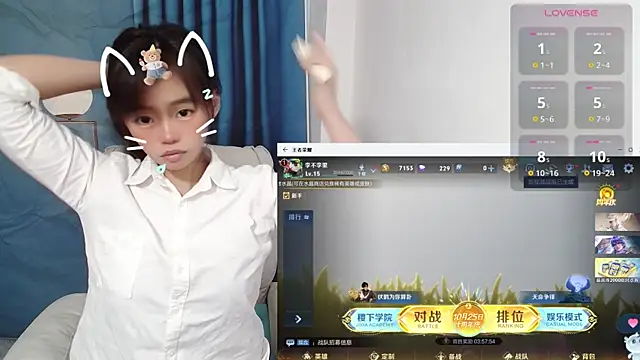 Snapshot of Duolamei chatting on 23, 10, 2025 Duolamei online show from 23, 10, 2025