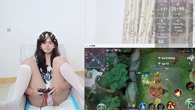 Snapshot of Duolamei chatting on 27, 10, 2025 Duolamei online show from 27, 10, 2025