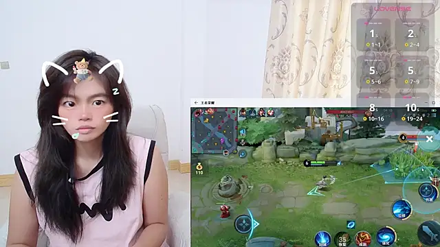 Snapshot of Duolamei chatting on 29, 10, 2025 Duolamei online show from 29, 10, 2025