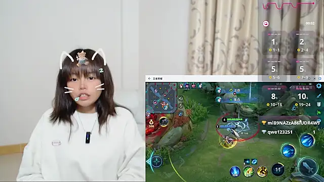 Snapshot of Duolamei chatting on 2, 12, 2025 Duolamei online show from 2, 12, 2025