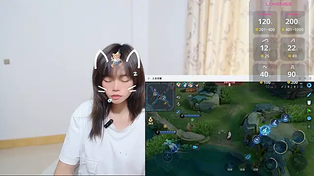 Snapshot of Duolamei chatting on 5, 12, 2025 Duolamei online show from 5, 12, 2025