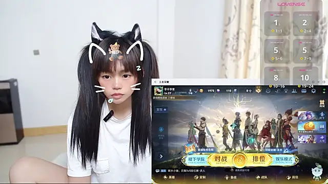 Snapshot of Duolamei chatting on 14, 12, 2025 Duolamei online show from 14, 12, 2025