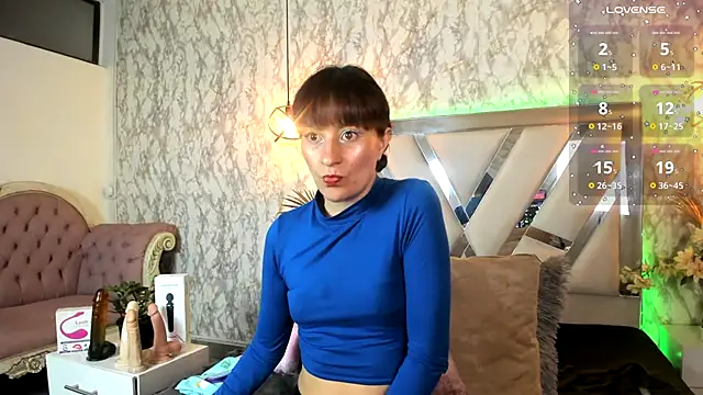 Candy Hott7 online show from 14, 12, 2025