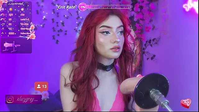 Snapshot of LucyGray chatting on 17, 7, 2026 LucyGray online show from 17, 7, 2026