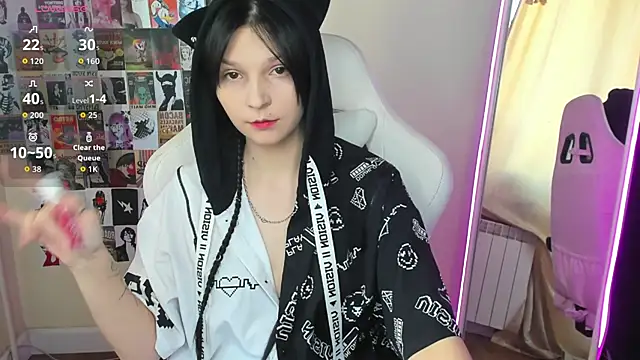 AudreyyKim online show from 14, 10, 2025