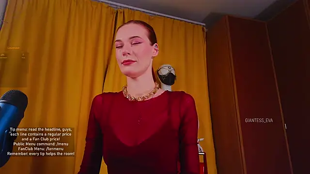 Giantess Eva online show from 24, 10, 2025