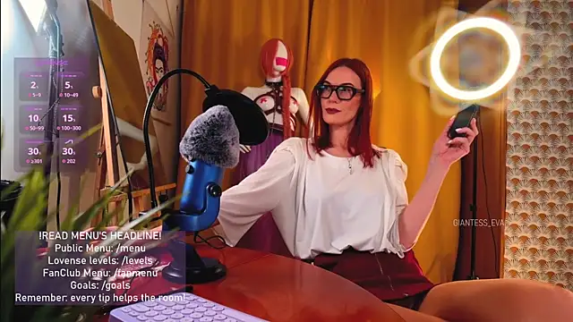 Giantess Eva online show from 22, 6, 2026
