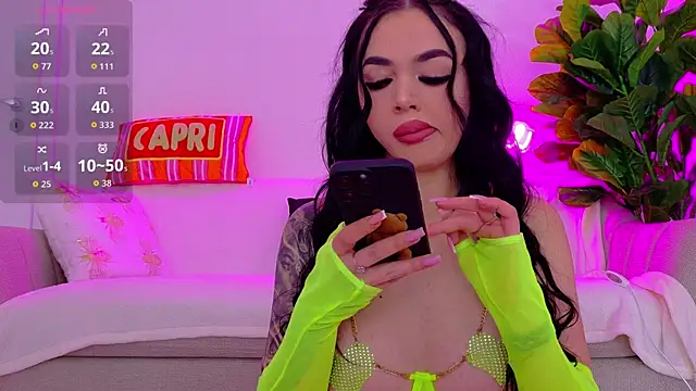 TiaBelle online show from 21, 11, 2025