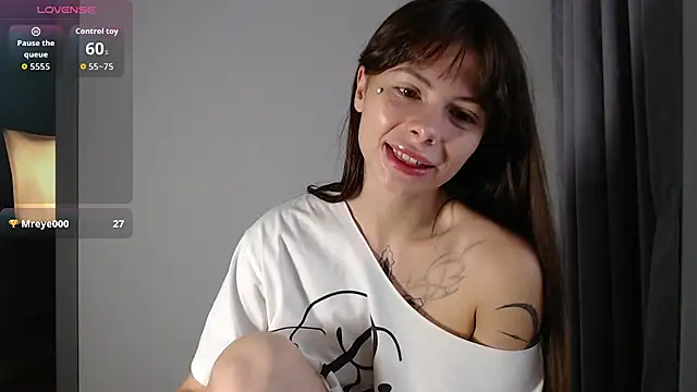 BellaAbey online show from 6, 7, 2026