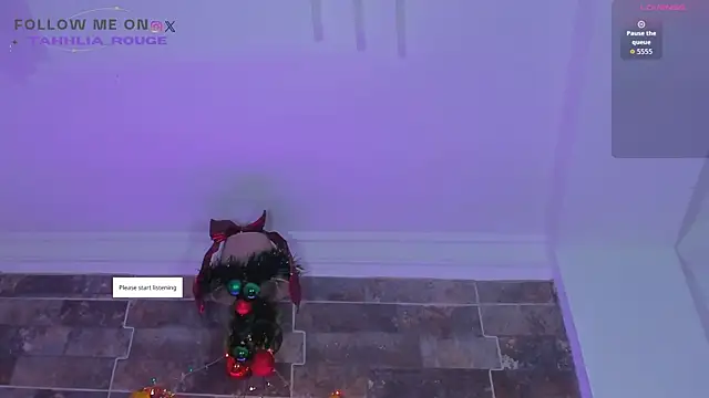 tahhlia rouge online show from 26, 11, 2025