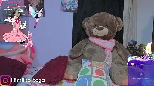 Snapshot of Himiiko_toga chatting on 24, 4, 2026 Himiiko toga online show from 24, 4, 2026