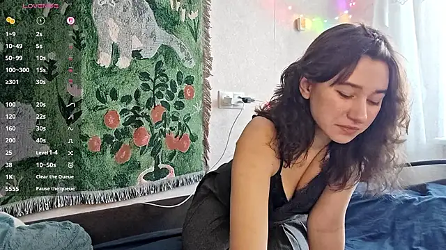 Snapshot of MiaLovelyOne chatting on 12, 3, 2026 MiaLovelyOne online show from 12, 3, 2026