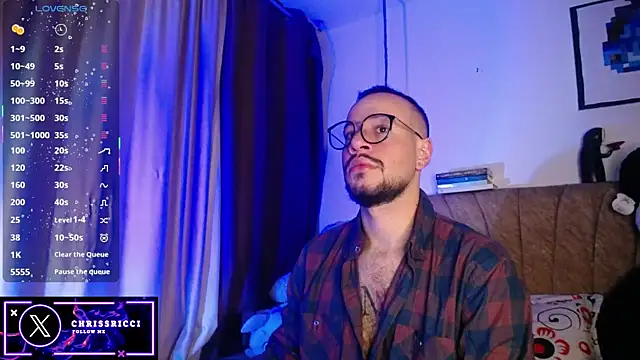 Snapshot of Chriss-ricci chatting on 18, 10, 2025 Chriss-ricci online show from 18, 10, 2025