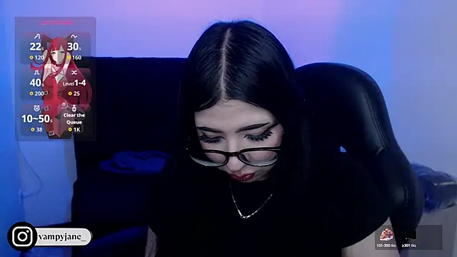 VamppyJane online show from 29, 10, 2025