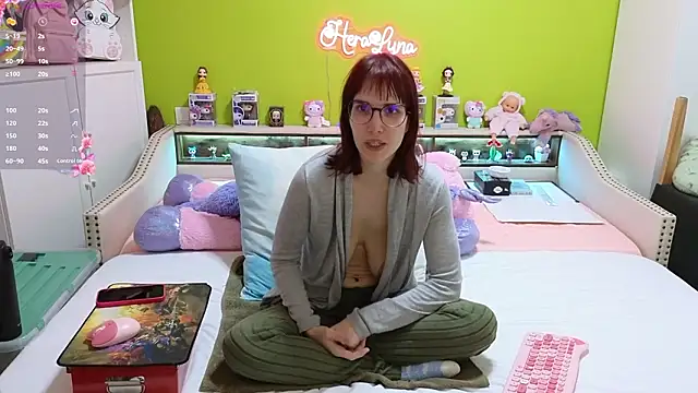 Snapshot of _HeraLuna_ chatting on 18, 3, 2026 HeraLuna online show from 18, 3, 2026