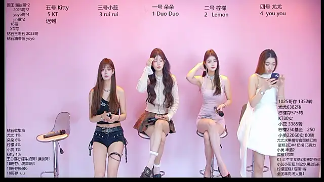 Snapshot of DX-003 chatting on 4, 3, 2026 DX-003 online show from 4, 3, 2026