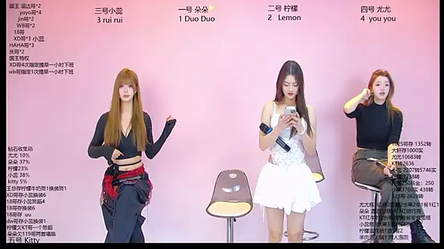 Snapshot of DX-003 chatting on 16, 4, 2026 DX-003 online show from 16, 4, 2026