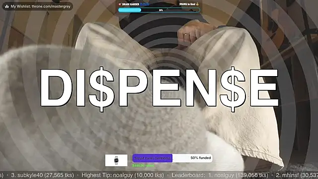 cashmastergrey online show from 20, 12, 2025