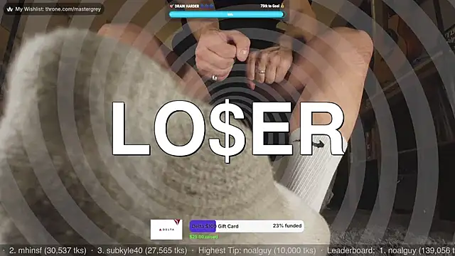 cashmastergrey online show from 23, 12, 2025