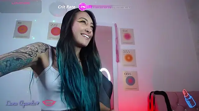 LunaAponte online show from 24, 2, 2026