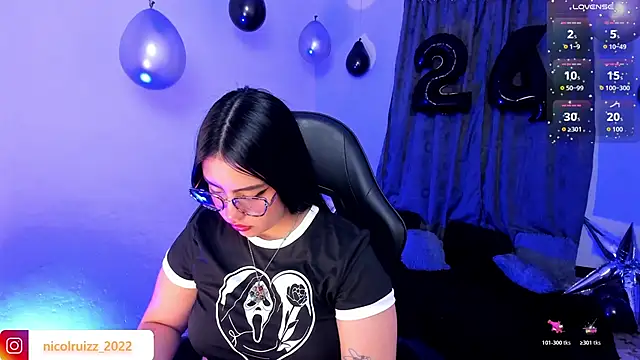 Nicolle Ruizz online show from 23, 2, 2026