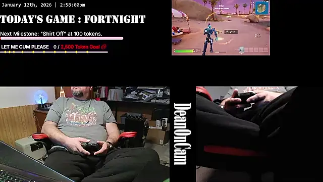 DeanonCam online show from 12, 1, 2026