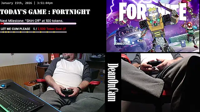 DeanonCam online show from 15, 1, 2026