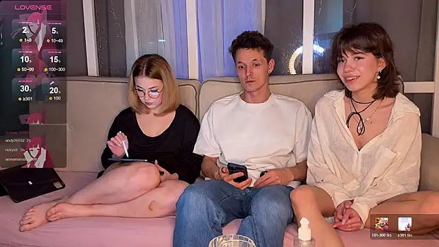 Snapshot of Three_Some_Dream chatting on 3, 2, 2026 Three Some Dream online show from 3, 2, 2026